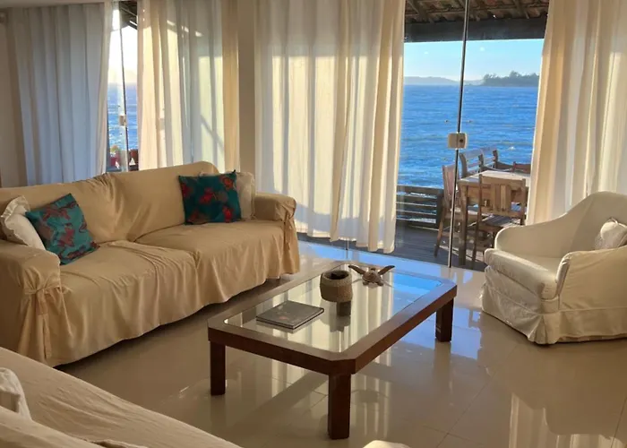 Buzios Casa Pe Na Areia Em Condominio Beira Mar